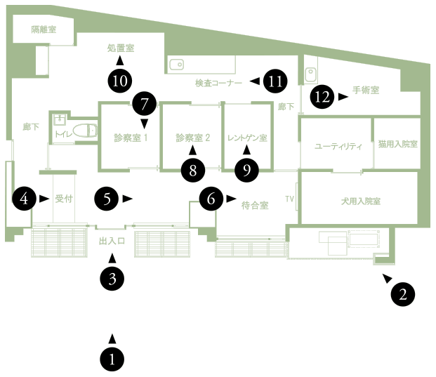 院内施設MAP